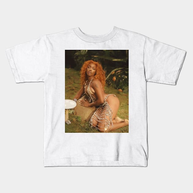 Vintage my girl sza Kids T-Shirt by Solargy